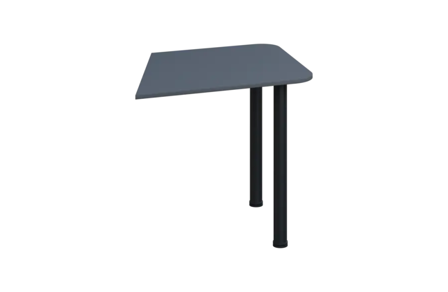 EJZ 1 - 80 přístavba jednací, kovová podnož černá, síla desky 18 mm, antracit